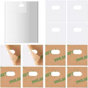 60개 수직 블라인드 수리 탭 투명 교체 부품 고정 키트 슬랫