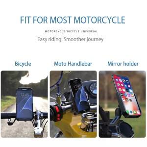 QJMOTO QJ SRT 800SX 바이크 오토바이 핸들바 휴대폰 거치대 내비게이션 스탠드 홀더