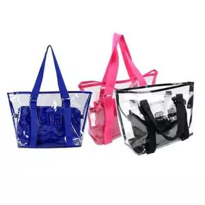 여행 여름 물놀이 방수 가방1P 투명 바캉스 비치백 목욕 샤워 투명백 워터파크 이가방