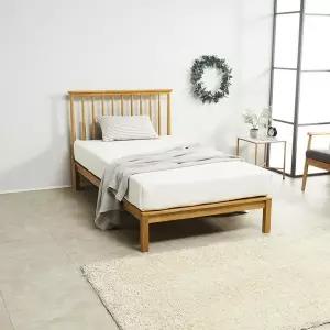 [인터데코](착불)평상형 원목침대 SS P00000EE