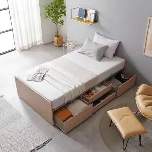 [인터데코](착불)빅수납 평상형 침대 매트깔판 S P0000BEA