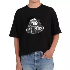 [하프클럽/]tent 커플티 나만의 오버핏 단체반팔티 가족