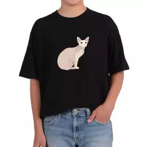 [하프클럽/]단체반팔티 가족티 고양이 SPHYNX 커플티