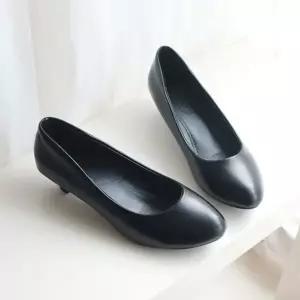 [하프클럽/]빅사이즈 오피스룩 정장구두 펌프스 로우힐