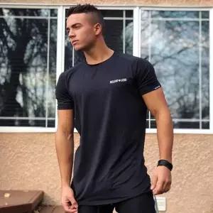 [하프클럽/]릴렌트레스기능성머슬핏반팔 반팔티 헬스장 운동복