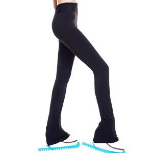 피겨스케이트 바지 동계 스포츠선수 연습 XXXS 블랙 두꺼움 훈련복