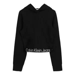 매장정품 캘빈클라인 블랙 로고 밴딩 후드 스웨트셔츠 J20J221413 BEH 1591336