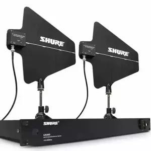 마이크 위성 안테나 교회 수신 UA844(8채널) 광대역 노래방 충전식