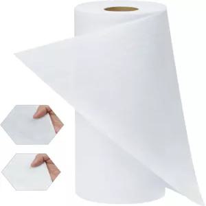 플랜티셔널 언 온 퓨즈블 플리스 인터페이스 11.8인치 x 10야드 경량 단면 로프트 화이트 퀼팅 토트백 및