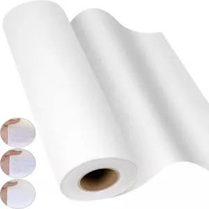 플랜티셔널 우븐 코튼 언온 퓨즈 인터페이스 10.6인치 X 10야드 화이트 헤비 웨이트 100 면 단면 티셔츠