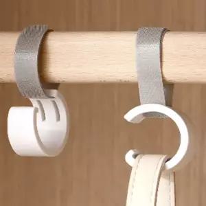 장만A725 찍찍이 부착 만능 소품걸이 후크 옷걸이 다용도 고리 모자걸이 주방걸이