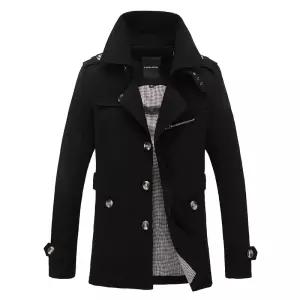 남자반코트 아우터 트렌치코트 벨벳아우터 겨울 바바리