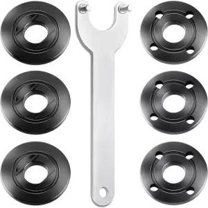 7PCS IALTMEI 앵글 그라인더 너트 렌치 세트 프리미엄 5/8-11 플랜지 금속 잠금 듀월트 밀워키 마키타1