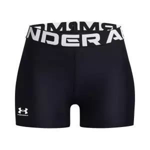 언더아머 히트기어 기능성 숏 컴프레션 러닝 여성 트레이닝 레깅스 팬츠 블랙 1383629001 1583000