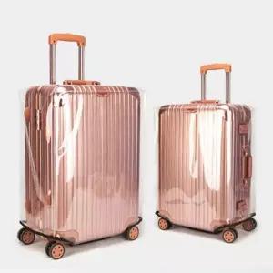 여행용 캐리어 긁힘방지 PVC 투명 방수커버 안전보관 학생 직장인 장마 비상용 태풍