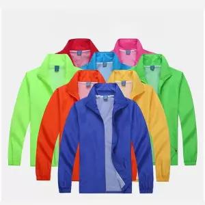 형광바람막이 자켓후드 야광남자 운동복 집업 빛반사잠바