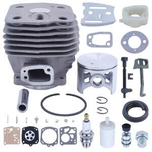 Husqvarna 실린더 피스톤 키트, 181 281 288 체인톱, 503506301 흡기 매니폴드 감압 밸브, 초크 로드 체인, 54mm