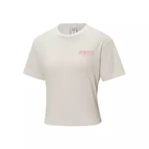 매장정품 다이나핏 DYNAFIT SOFTY 소프티 여성 반팔티 Vanilla YWU25204W4 222165