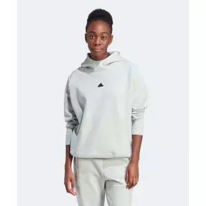 아디다스 ADIDAS Z.N.E. 오버헤드 후디 - 실버그레이 / IN5124