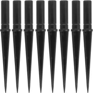 10pcs 플라스틱 램프 스테이킹 교체용 태양광 조명 스파이크 가든 랜드 스테이킹을 위한 랜드스케이프 캔디