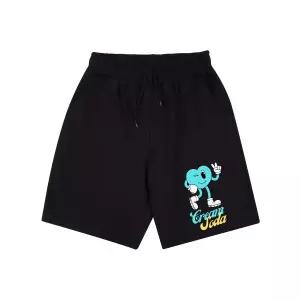 매장정품 CREAM SODA LAB 크림소다랩 셀피 하트 스탠다드 트레이닝 숏팬츠 블랙 CFZK81S008 880839