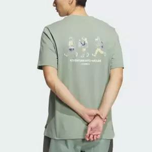 [아디다스] TERREX 백프린팅 폴리진 230 남성 반팔티 IS0283