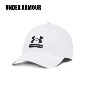 언더아머 브랜디드햇 남성 캡 모자 화이트 1369783100 1582287