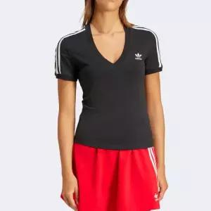 [아디다스] Original 3S V넥 여성 슬림 핏 반팔티 IU2416