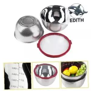 스테인리스 믹싱볼 뚜껑 큰용량 주방용 식재료