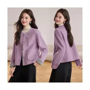 모직코트 여성 코트 프렌치 리버시블 모직 추동 쇼트 admr4