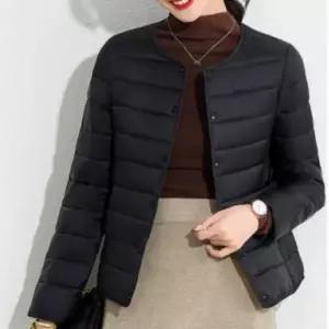 여자 투웨이넥 자켓 바람막이 경량 패딩 이너 겨울 여성바람막이 슬림 단독 바람막이머렐 소재