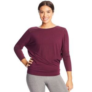 C9 챔피언 여성 긴팔 오픈 백탑