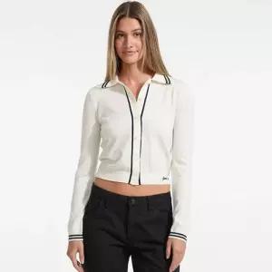 매장정품 GUESS 게스 여성 레귤러 배색 포인트 긴팔 스웨터 가디건(YPDS2601) 842595