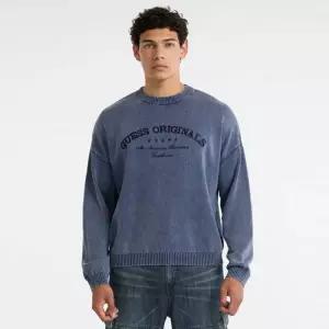 매장정품 GUESS 게스 남성 GO 박시 바시티 긴팔 스웨터(MP4S1638) 842591