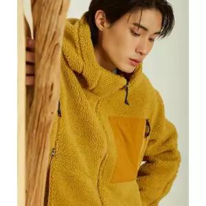 매장정품 빈폴 BEANPOLE MEN 플리스 후드 언밸런스 집업 머스타드 (BC4X41NA1G) BC4X41NA1G 227738