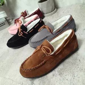 모카신 털신발 로퍼 K-35 방한화 짝꿍닷컴 방한신발 털단화 여자신발