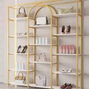 진열 선반 랙 골드 진열대 스탠드 편의점 매대 장식 소품 인테리어