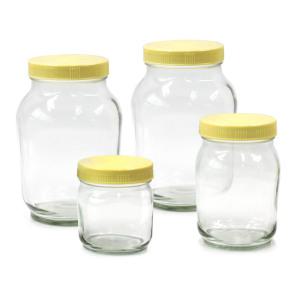 유리 꿀병 매실 장아찌 저장병 공병 600g/1.2kg/2.4kg (박스판매)
