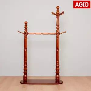 원목행거 스탠드 옷걸이 나무 우드 엔틱 헹거 모아트윈스