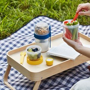 락앤락 투고 TO-GO 투웨이 밀폐용기 샐러드 보틀 용기 도시락 통 피크닉 소풍 샌드위치 컵과일 나눔 찬통