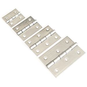 스텐경첩 4종 다용도 정첩 SUS304 문고리 손잡이 가구 방 문 피스포함