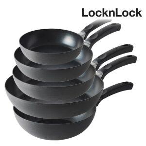 락앤락 하드앤라이트IH 프라이팬+웍 5종세트(A) 인덕션 후라이팬 궁중팬 코팅팬 볶음팬 TOP_LHBIHSET1s5