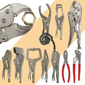  B-1 철판 바이스 그립 플라이어 8인치 클램프 스패너 락킹플라이어