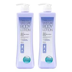 [15%즉할!] 바세린 대용량 바디로션 딥플러스 1000ml 2개 / 고보습 로션