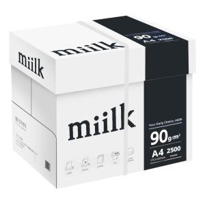밀크PT A4 복사용지(A4용지) 90g 2500매 1BOX_슈팅