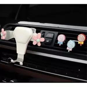 여성 차량용 핸드폰 거치대   귀여운 선물 송풍구거치대 차량용 귀여운 차량용휴대폰거치대