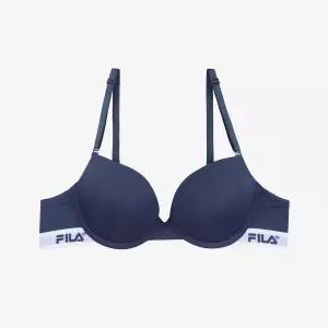 [휠라 언더웨어] 리니어로고 밴드 와이어 브라 (FI4BAF2141F_STL)