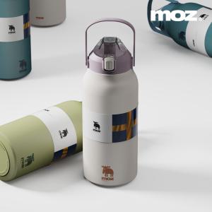 [S] MOZ 스웨덴 포스코 316 스텐 대용량 원터치 워터저그 1L 텀블러 보냉병 보온병