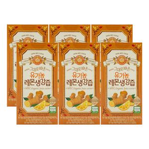홀베리 그대로 짜낸 유기농 레몬생강즙 15g x 14포 x 6박스 /An