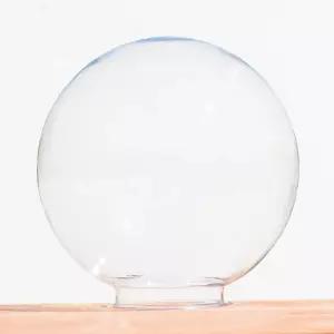 12호 외경 300mm 투명 PC 글러브 커버 간판 문주 호박등 보안등 글로브 12인치